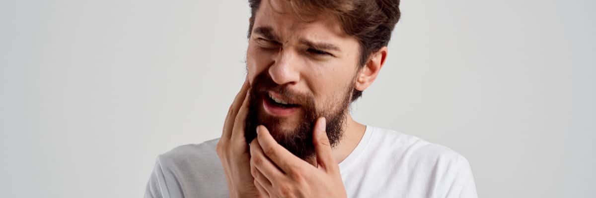 Male with intense jaw pain | Brazos Place